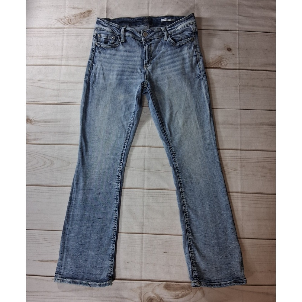 Daytrip Virgo Bootcut Jeans Womens Sz 32L 32 Long Light Wash Stretch Denim Pants